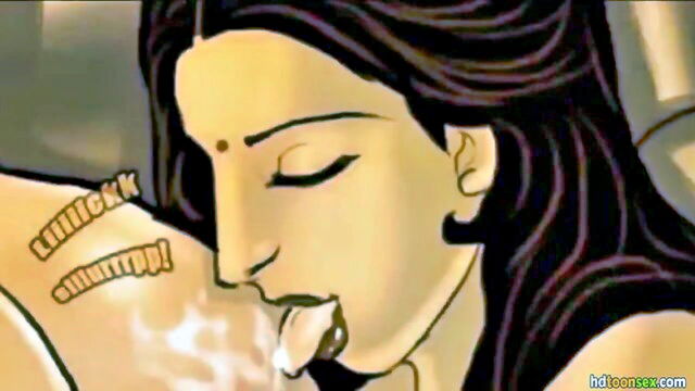 threesome, busty, facial - savita bhabhi cartoon