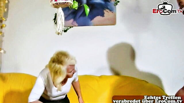 mature blonde, lonely mature, lonely - mature blonde seduces