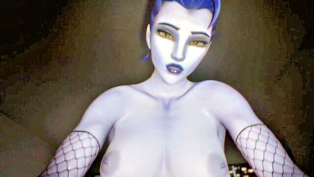 overwatch, widowmaker, tracer - futa sex tape