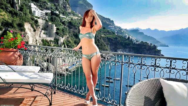 Tina Hot - nina sunrise striptease