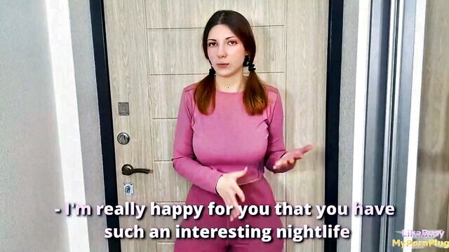 russian, big ass, big tits - busty cheating wife