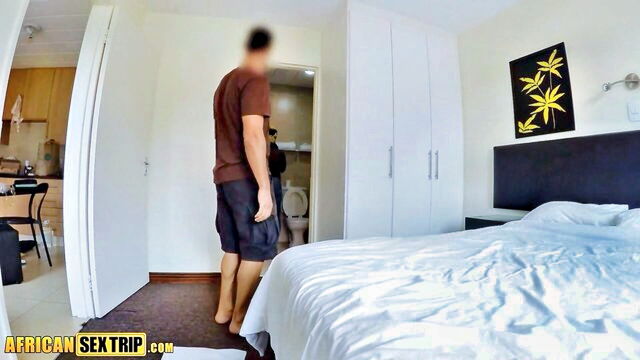 hotel room sex video : African Porn