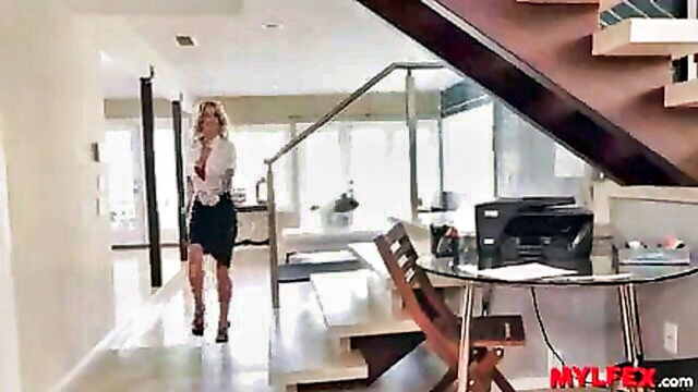 blowjob, blonde, mature - wicked neighbour milfporn