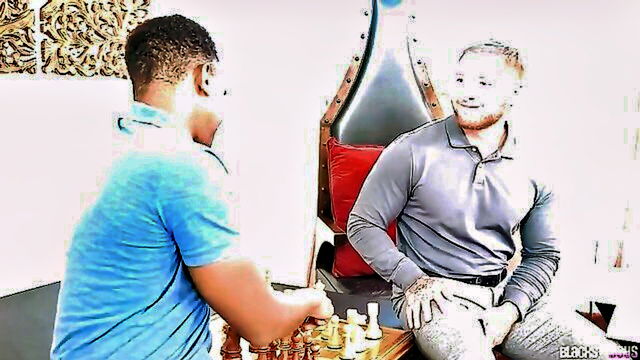 blowjob, domination, interracial - bucky wright blowjob