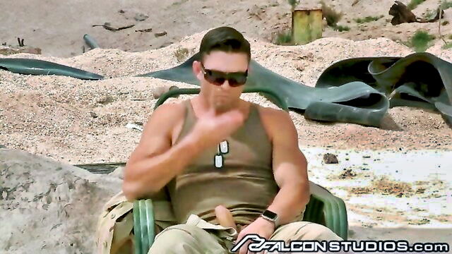 ryan rose - tommy regan military hunk