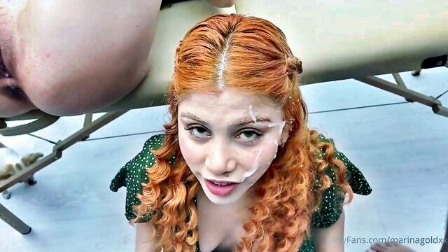 Marina Gold - marina gold bukkake cumwalk
