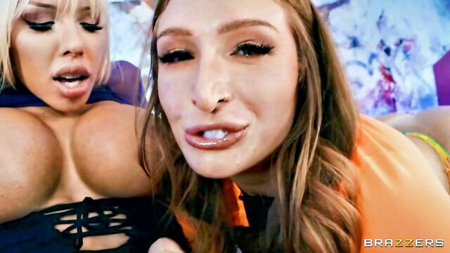 bubble butt, bikini, bodybuilder - skylar snow hot video