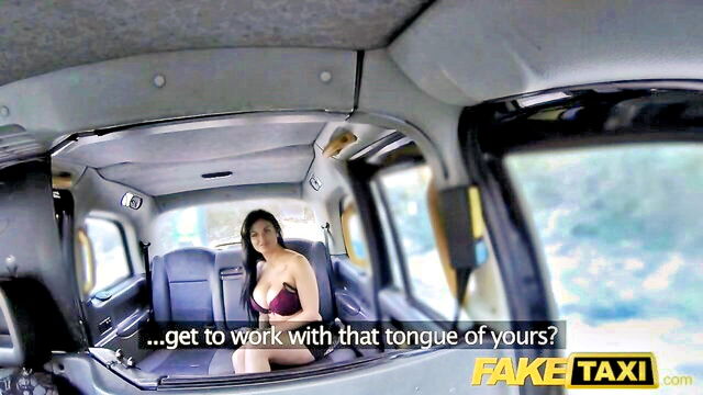 big boobs, british, faketaxi - candy sexton big cock