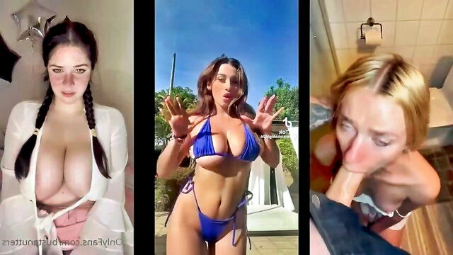 teen, big dick, cumshot - tikitok pmv compilation