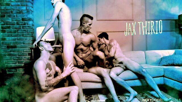 gay raw fuck, nextdoorstudios, bareback - love trans sex orgy
