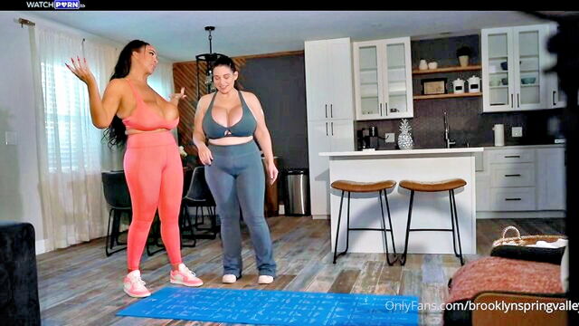 Brooklyn Springvalley, Kristine Kiss - brooklyn springvalley threesome