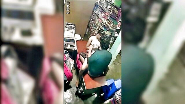 cumshot, amateur, hardcore - indian store fuck