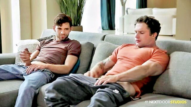 Dalton Briggs, Markie More - straight guy fuck Next Door Studios