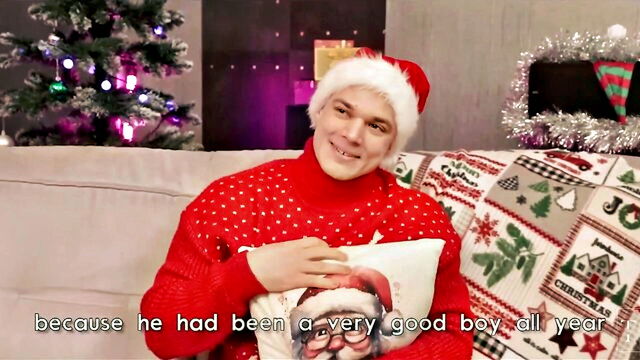 big cock, cumshot, asian - russian hottie christmas gift