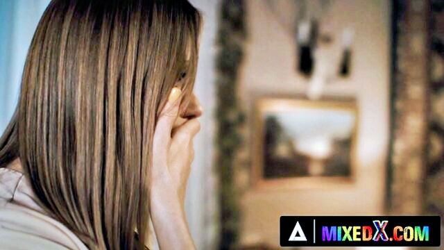 Zazie Skymm, Angelika Grays, Clemence Audiard - mixedx threesome video Mixed X