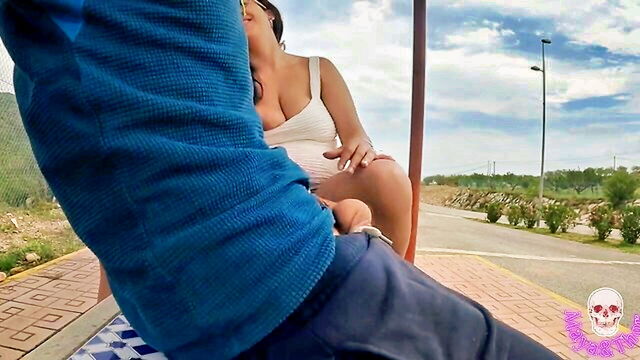 mayay thor bus stop porn