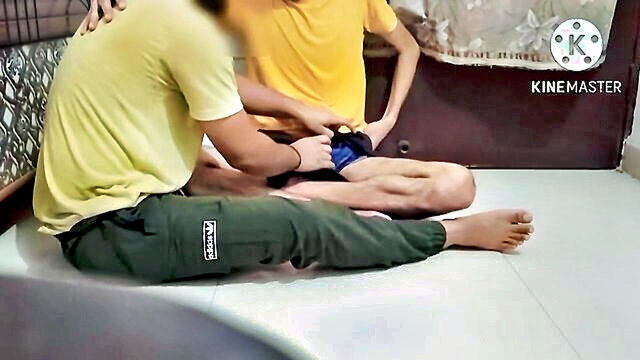 gay asian teacher and student enjoy intense blowjob session and rough bareback sex : Desi__Panda