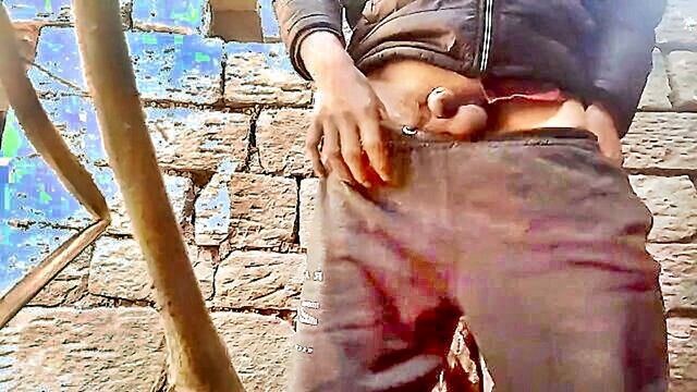 gay indian stud masturbates in classroom for a hot session : Thakursammy