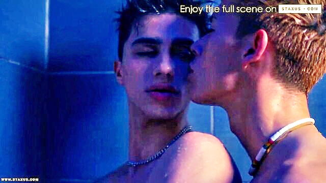Nathan Luna - college boys galiel and nathan indulge in steamy shower encounter Staxus