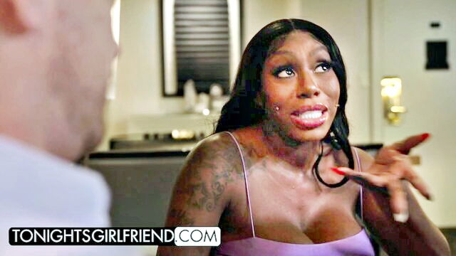 Ebony Mystique - tonights girlfriend big cock Tonight's Girlfriend