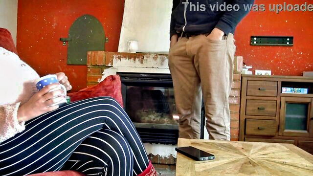 stepmother masturbates stepson