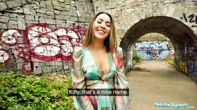 Kitty Love - public agent big dick Fake Hub