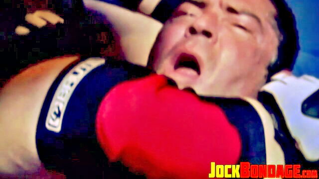 gay bdsm wrestling : Bound Muscle Jocks