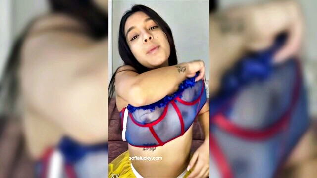 latina, hot, babe - latina girl caught masturbating