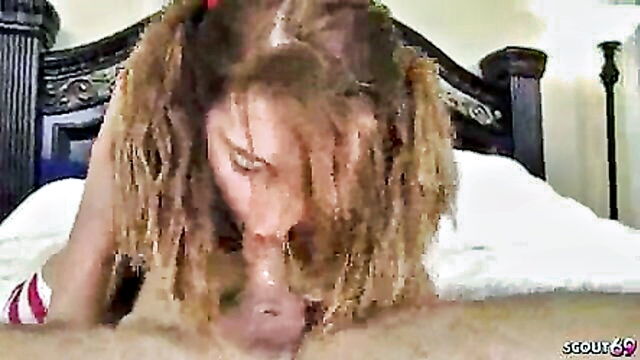 redhead pigtails creampie : SCOUT69_official
