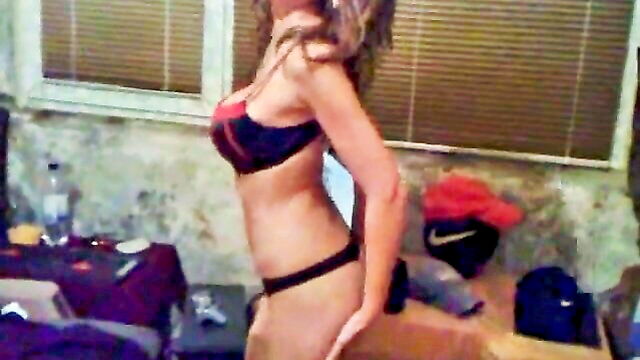 solo, lingerie, brunettes - bulgarian girlfriend solo