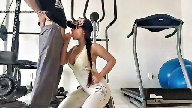 Emanuelly Raquel - raquel gym blowjob