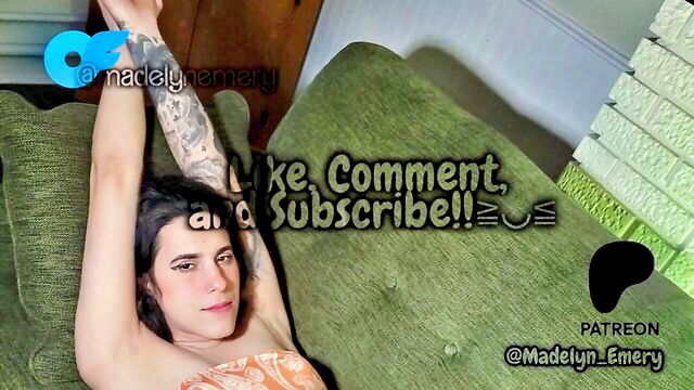 trans girl masturbation