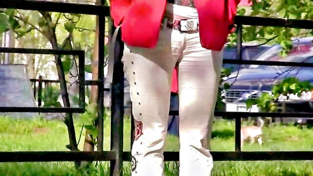 wet in public brunette