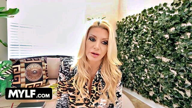 Brittany Andrews - brittany andrews busty cougar tutor demonstrates impressive oral skills to her student Mylf