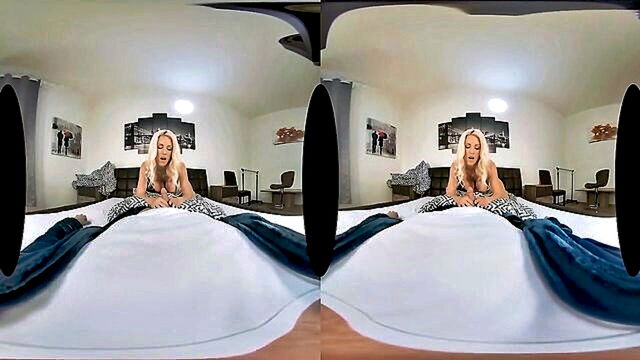 blonde beauty with large implants gives a passionate blowjob and pov sex : huels_adela