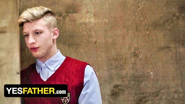 Father Fiore - altar boy blowjob
