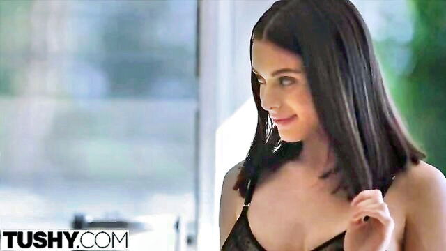 threesome, anal, lingerie - lana rhoades anal