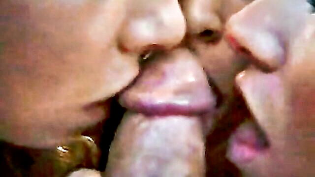 blow job, triple blowjob, triple play - triple throat fuck action in this wild video