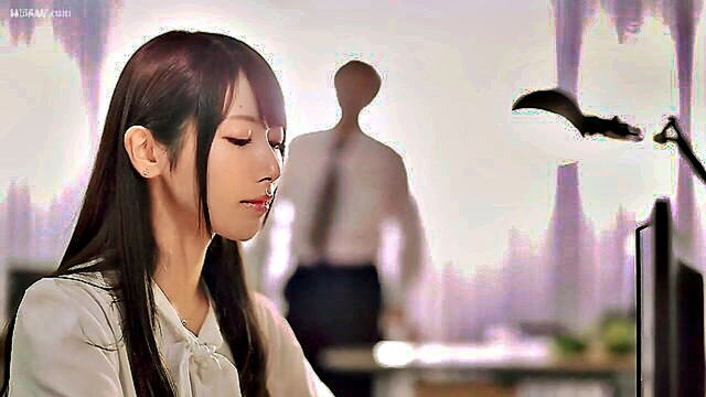boss, big cock, cum - a japanese pornstars extreme orgasm leads to unwilling sex with her boss