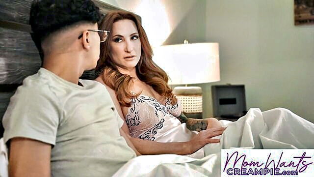 Sophia Locke - divorced mom sophia locke initiates sexual advances on her stepson in season 2 episode 9 Mom Wants Creampie