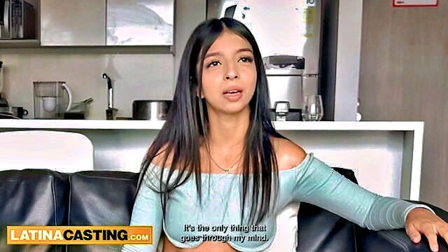 Steven Hard - steven hard helps a shy 18 year old colombian girl fulfill her casting dreams in a heated session Latina Casting