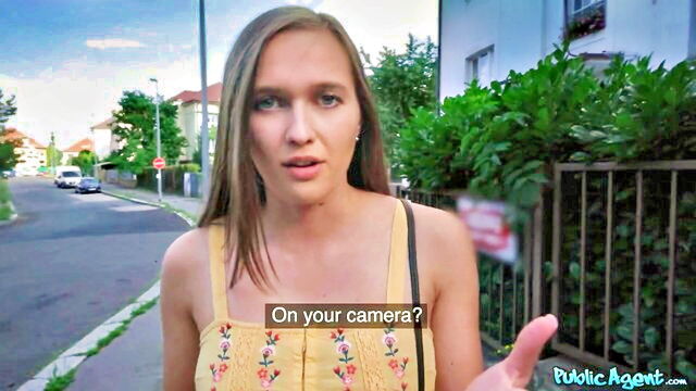 blowjobs, outdoor, creampie - slim blonde outdoor creampie