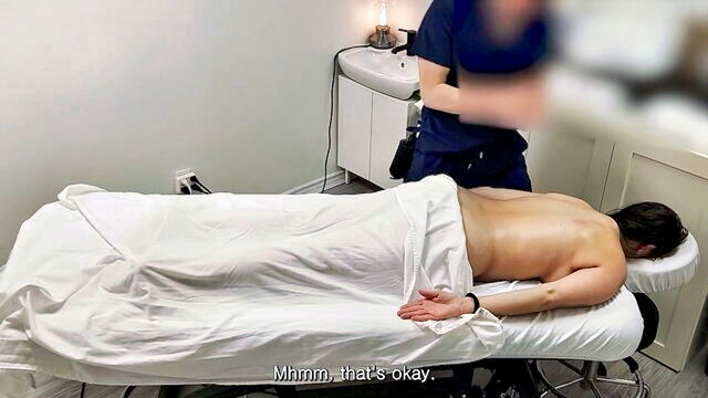 mature, homemade, asian - milk and massage