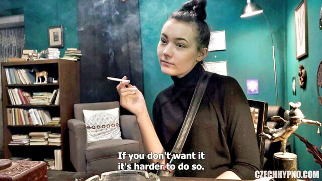 teen during hypnosis