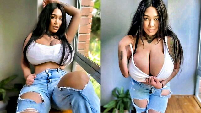 big ass, big dick, anal - black cock sex video