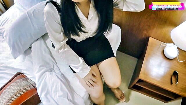 big cock, interview, outside - hd pov video of thai couples first job interview