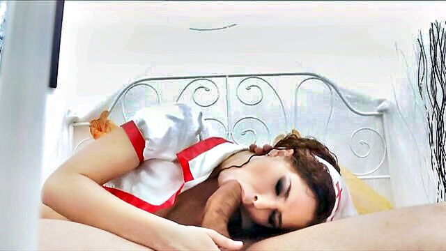 Angel Dickens - angel dickens a brunette nurse receives anal intercourse Angel
