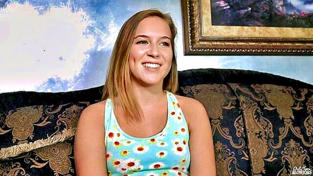 Charli Acacia - first time teen pornstar charli acacias debut with oral skills
