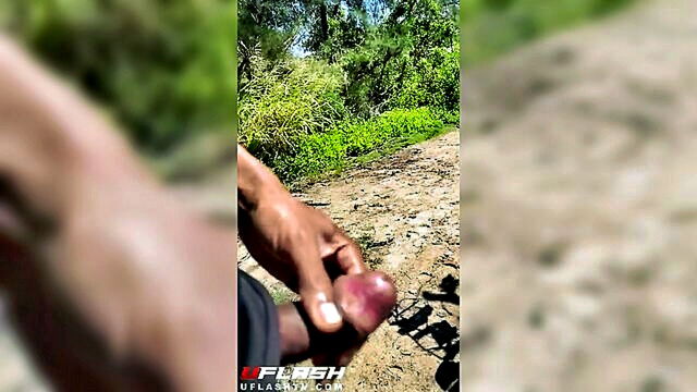 hildegard94 exposes himself in a semi public setting while engaging with a woman from cuba : hildegard94