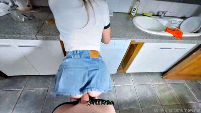 cumshot, amateur, blowjob - mewslut pov video